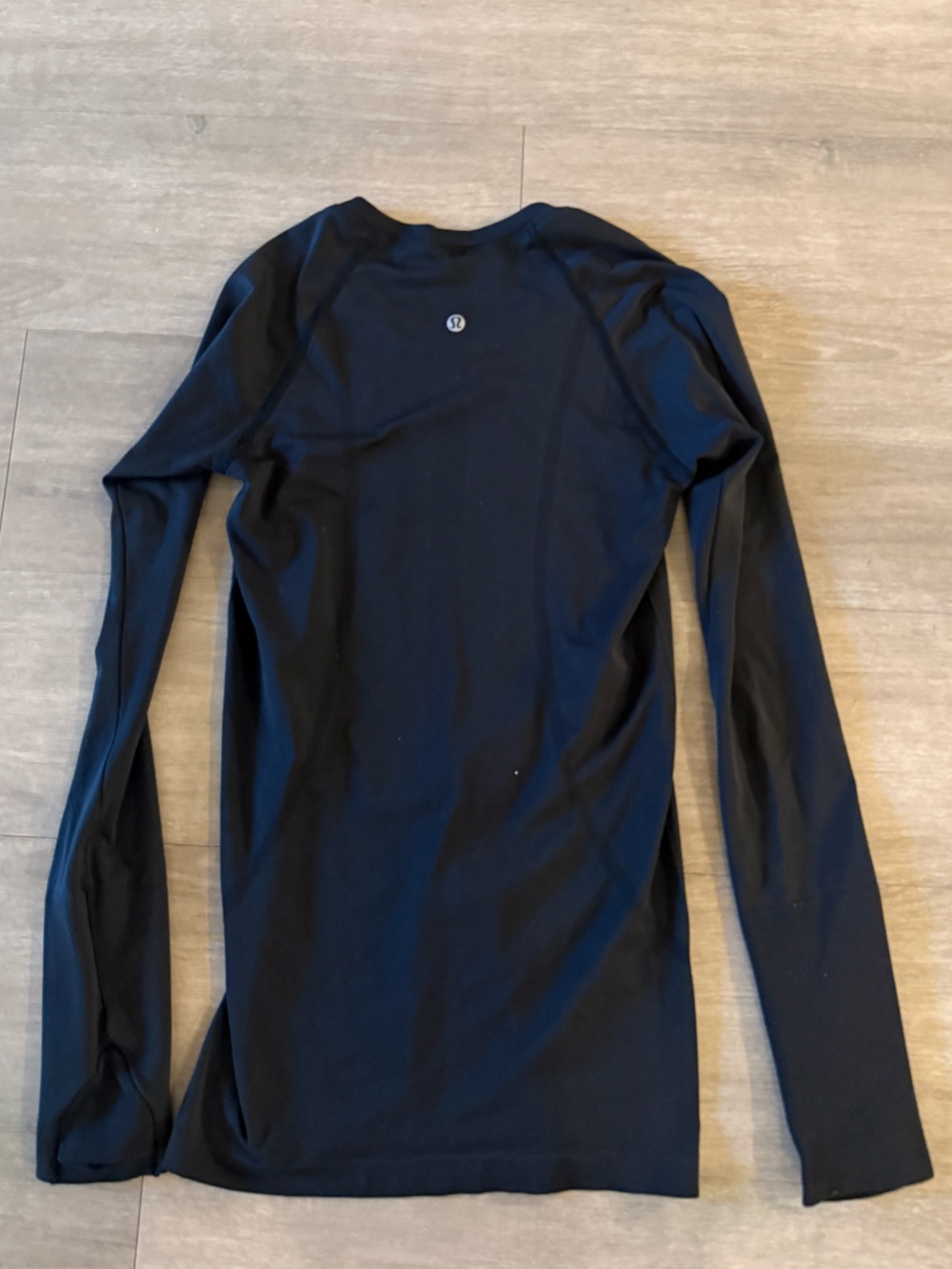 lululemon athletica Black Long Sleeve Base Layer Shirt